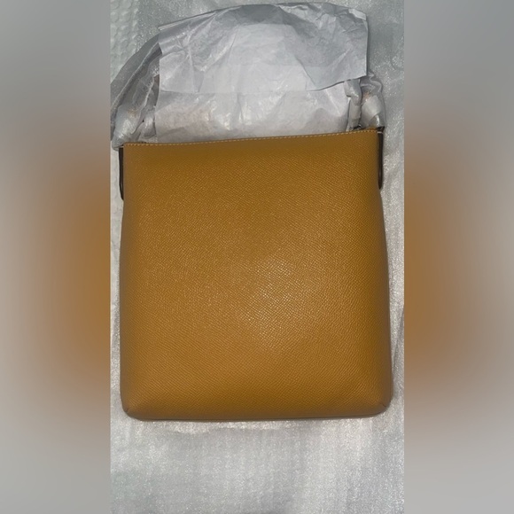 NWT Coach Mini Rowan File Bag‎ in Honeycomb/Silver - Picture 5 of 10